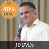 Kit DVD As 10 + de Diácono Nelsinho Corrêa