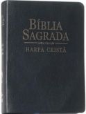Bíblia Média C/ Harpa Cristã Azul (LETRA GRANDE)