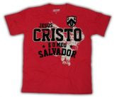 Camiseta Cristo é o Salvador (Vermelha)
