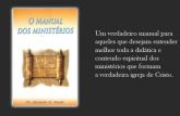 Livro: O Manual dos Ministérios - Alexandre R. Metello
