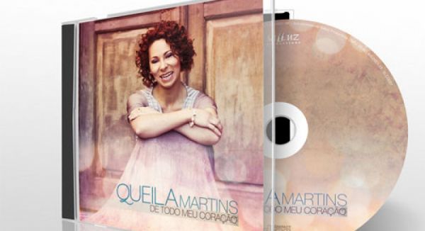 CD De todo meu coração - Queila Martins