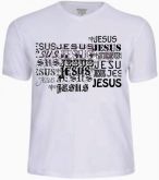 Camiseta: Jesus / Jesus / Jesus / Jesus...