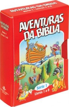 Aventuras da Bíblia-Série 1-Minilivros+Caderno de Atividades