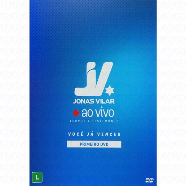 DVD Você Já Venceu - ao Vivo - Jonas Vilar