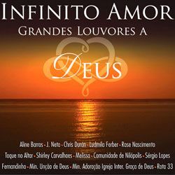 CD Infinito Amor - Grandes Louvores a Deus - Vários