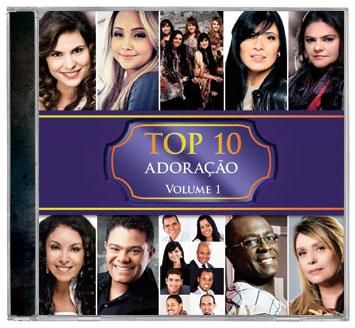 CD Top 10 - Adoração - Vários